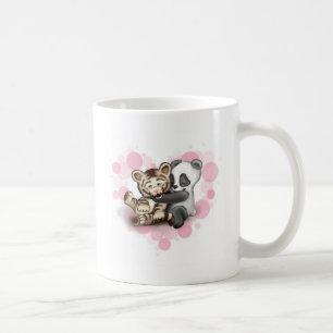 Tiger and Panda Coffee Mug
