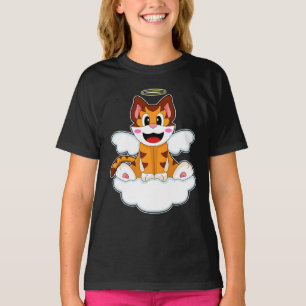 Tiger Angel Angel wings T-Shirt