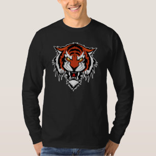 Tiger Angry Big Cat Evil Beast Predator Animal T-Shirt