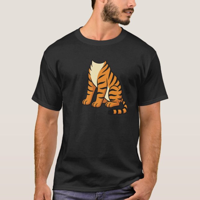 Tiger Animal Costume T-Shirt (Front)
