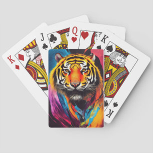 Tiger Animal Discovery Adventure Nature Planet Ea Playing Cards