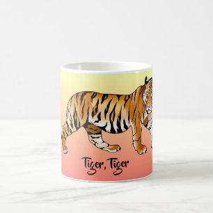 Tiger Animal Motif Mug