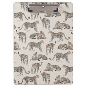 Tiger Animal Pink Modern Clipboard