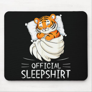 Tiger Animal Sleepshirt Pajamas Nightgown Mouse Pad
