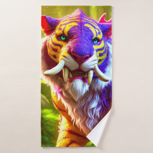Tiger Art Bath Towel