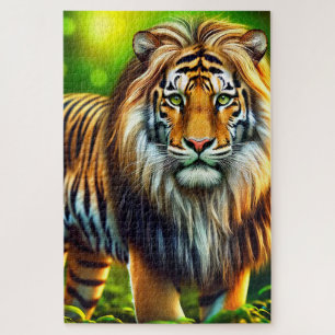 Tiger Art Jigsaw Puzzle