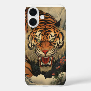 Tiger Asian Traditional iPhone 16 Case