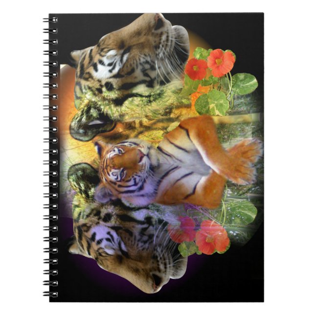 Tiger at Henry Doorly Zoo Notebook (Front)
