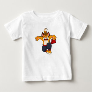 Tiger at Martial arts Karate Baby T-Shirt