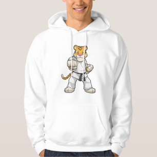 Tiger at Martial arts Karate Hoodie