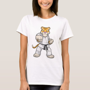 Tiger at Martial arts Karate T-Shirt
