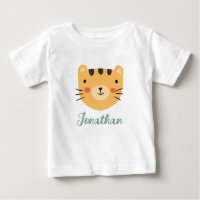 Tiger Baby Cute Custom Name