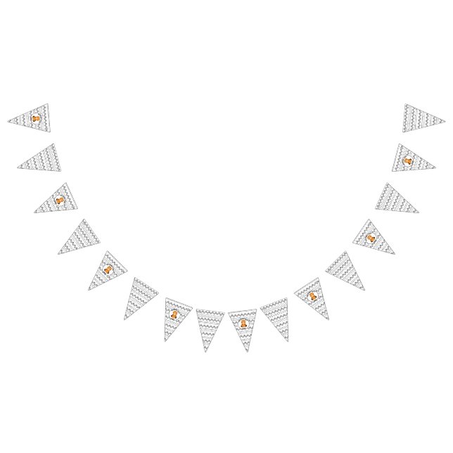 Tiger Baby Shower Bunting Flags (All)