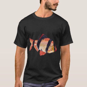 TIGER BARB FISH-Puntius tetrazone T-Shirt