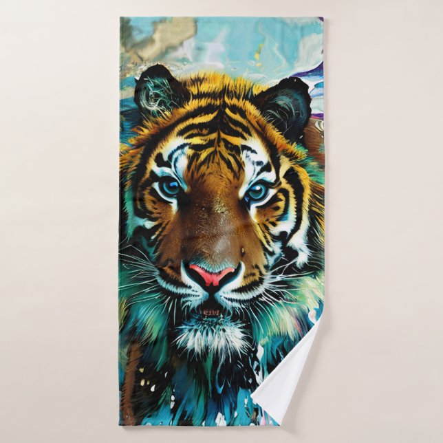 Tiger Bath Towel (Bath Towel)
