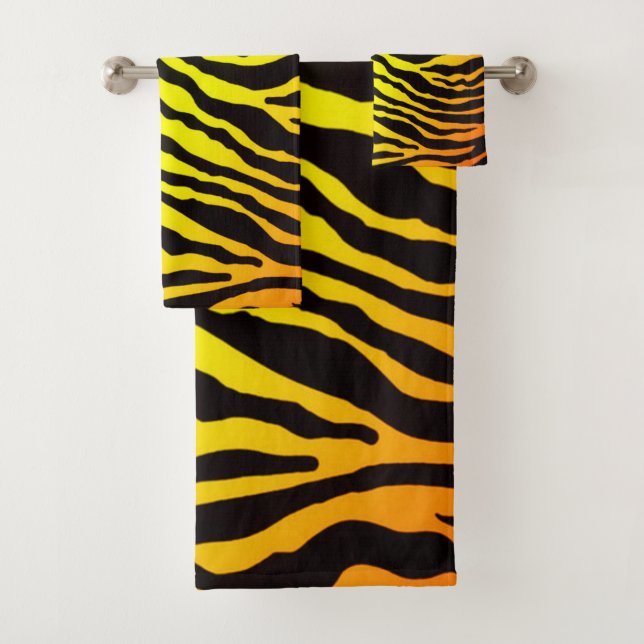 Tiger Bath Towel Set (Insitu)