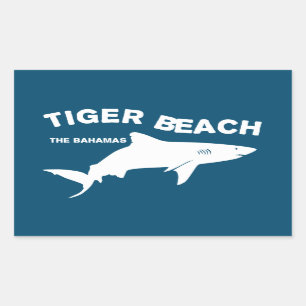 Tiger Beach - The Bahamas Diving With Sharks Sticker