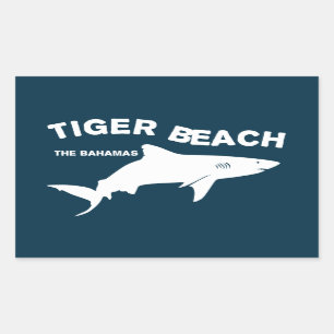 Tiger Beach - The Bahamas Shark Diving Sticker