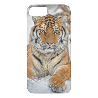 Tiger Beauty in Snow Case-Mate iPhone Case