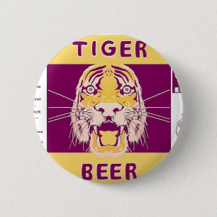 Tiger Beer Manhattan Brewing Pinback Button