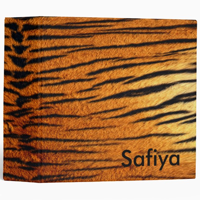 Tiger Binder Personalized (Front/Spine)