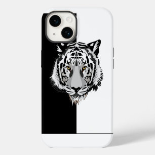 Tiger Black White  iPhone 14 Case