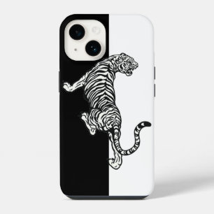 Tiger Black White  iPhone 14 Case