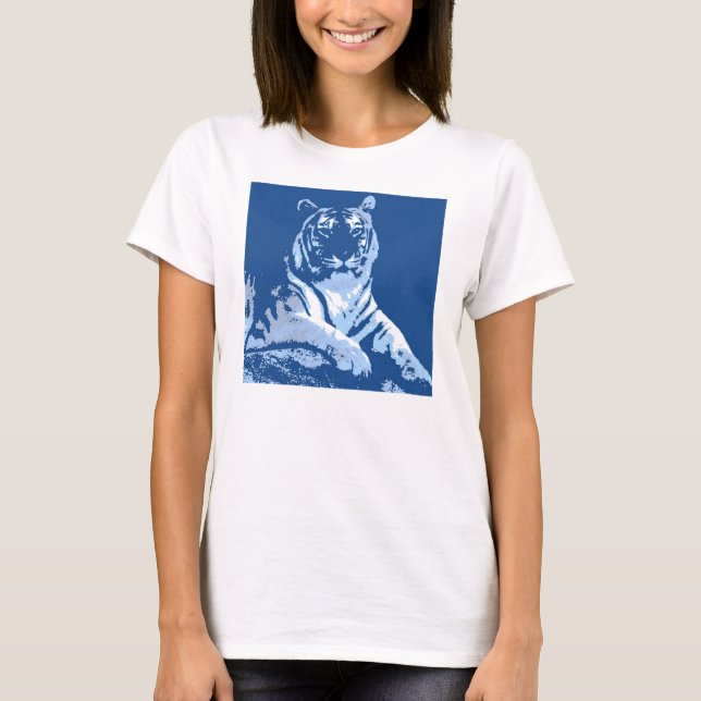 Tiger Blue T-Shirt (Front)