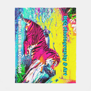 Tiger Bright Special Edition Fleece Blanket