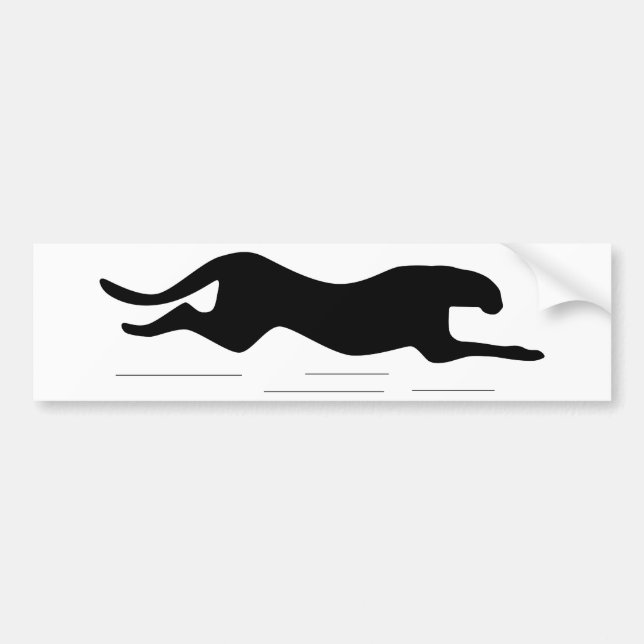 tiger bumper sticker (Front)