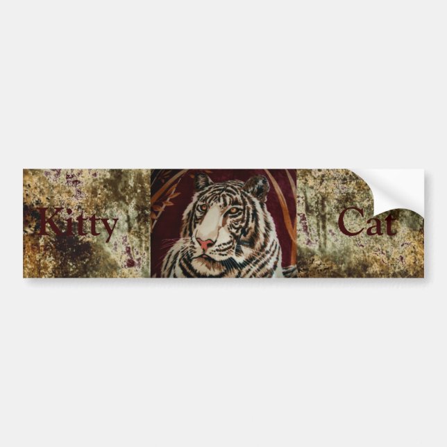 Tiger Bumper Sticker (Front)