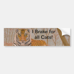 Tiger Bumper Sticker