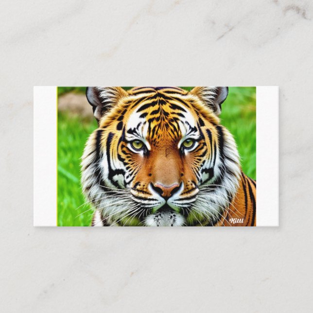 Tiger Business Card (Front)