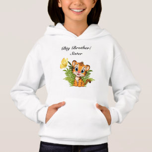 Tiger & Butterfly Big Brother Sister Top