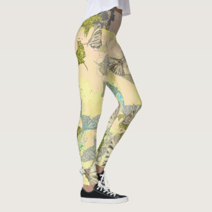 Tiger Butterfly  Leggings
