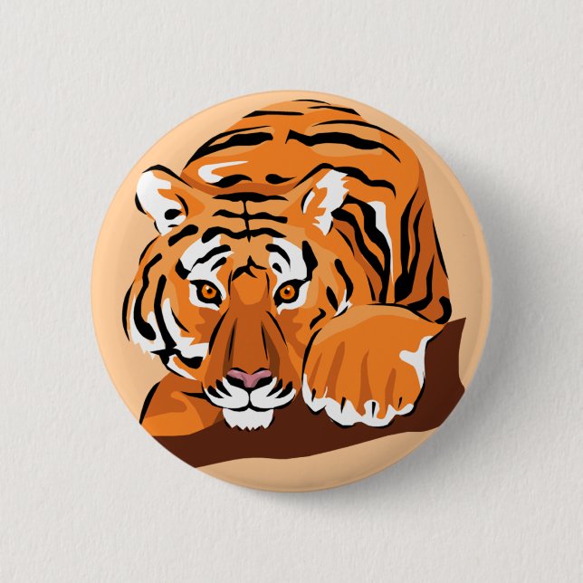 tiger button (Front)