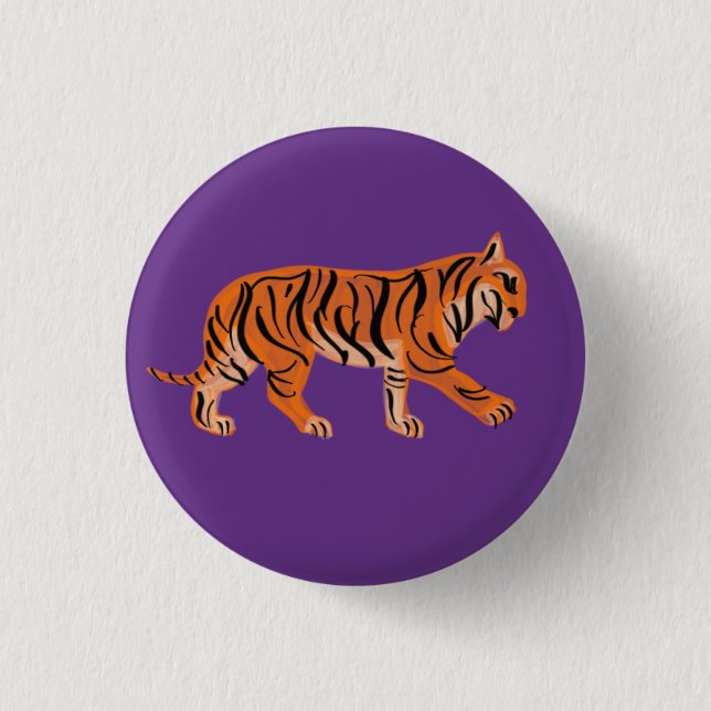 Tiger Button (Front)