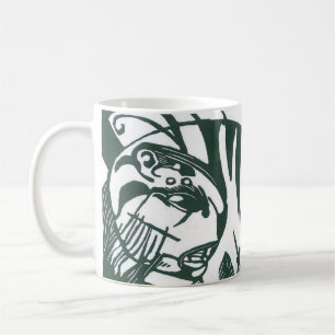 Tiger by Franz Marc, Vintage Expressionism Art Coffee Mug