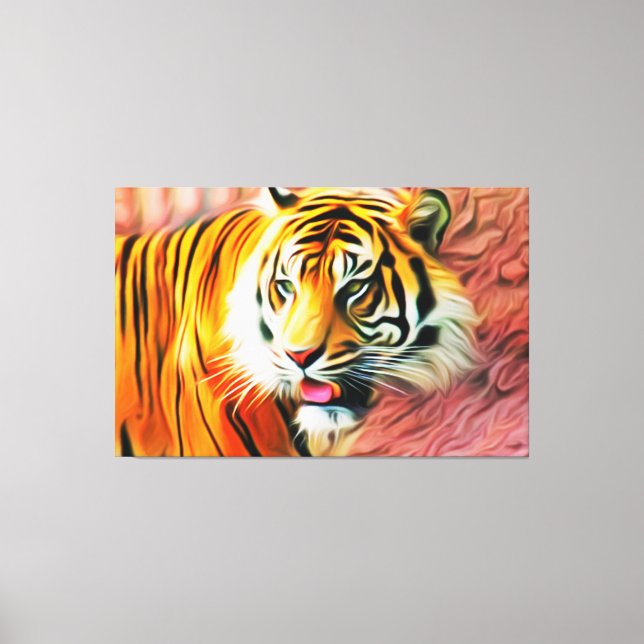 Tiger Canvas Print (Front)
