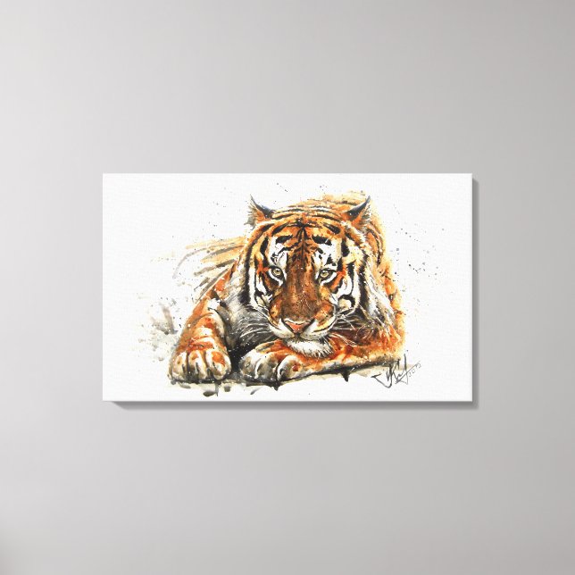 Tiger Canvas Print (Front)