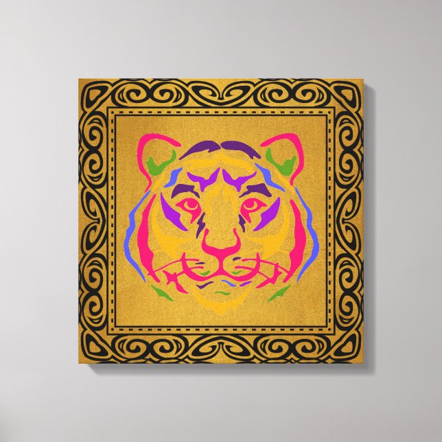 Tiger Canvas Print (Front)