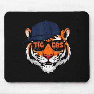 Tiger Cap Boys Youth Teen Kids Men Women Girls Mouse Pad