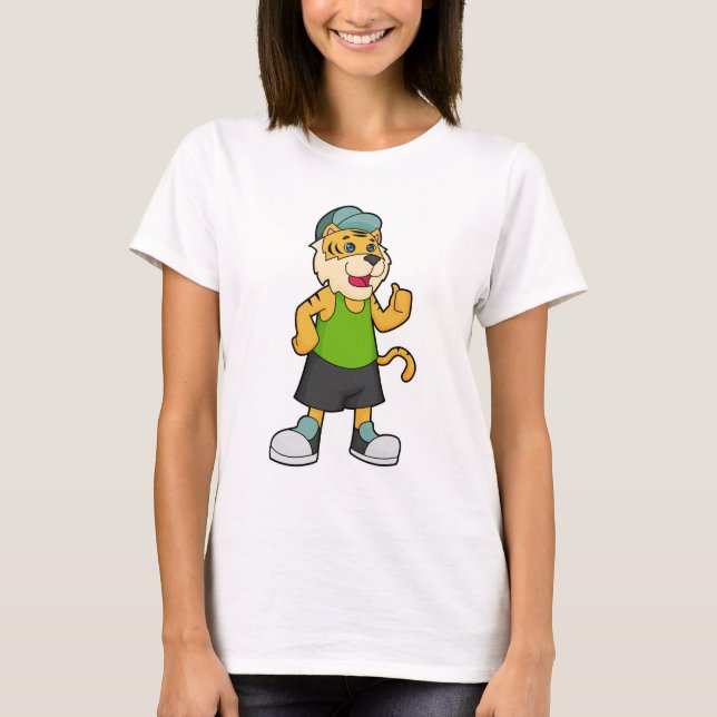 Tiger Cap T-Shirt (Front)