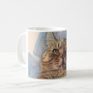 Tiger Cat Illustration Design Coffee Mug