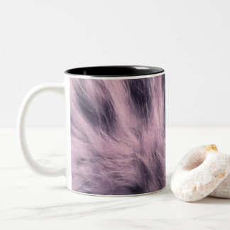 Tiger Cat Pattern Two-Tone Mug