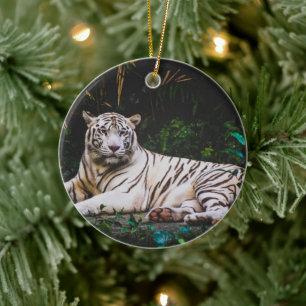 Tiger Ceramic Ornament