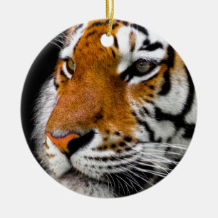 Tiger Ceramic Ornament