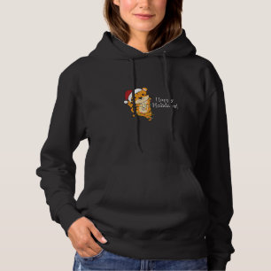 Tiger Christmas Snow Winter Animals Tiger Hoodie