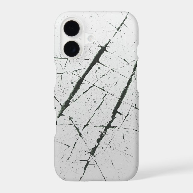 Tiger Claws Pattern iPhone 17 Case – Grey Protecti (Verso)