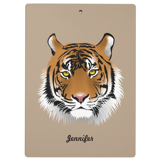 Tiger Clipboard (Back)
